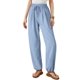 thumbnail image 1 of Pantalones Palazzo Dokotoo para niñas adolescentes, miosotis de verano, talla XXL, 1 of 7