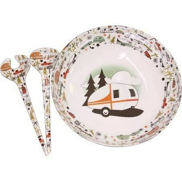 Camp Casual Cc 003 Rv Camping Outdoor, Outdoor Serving Bowls And Platters