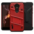 thumbnail image 4 of ZIZO BOLT Series Nokia 3.1 C Case Military Grade Drop Tested with Full Glass Screen Protector Holster and Kickstand Red Black, 4 of 6