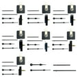 thumbnail image 4 of Operated Quartzs Wall Clock Motor Movement Replacement Parts with Multiple Hand Size for Crafting Timepieces, 4 of 6