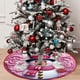 thumbnail image 1 of Fiudx Liquidación De Decoración Del Hogar Falda De Árbol De Navidad Rosa Faldas De Árbol De Terciopelo Con Lentejuelas De 36 Pulgadas Cubierta De Falda De Árbol De Navidad Vintage Para Decoración De, 1 of 7