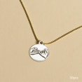 thumbnail image 3 of 50 piezas de bisutería de aleación de zinc con colgante de gancho para el meñique, collar con diseño de meñique Plata antigua, 3 of 8