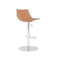 thumbnail image 4 of Eurostyle Rudy 20.5" Adjustable Swivel Bar Stool in Cognac, 4 of 8