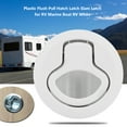 thumbnail image 3 of Hatch Latch, Plastic Flush Pull Hatch Lightweight  For 1.8in RV Yatchs, 3 of 8