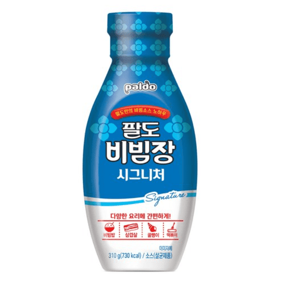 Paldo Signature Bibim Sauce 310g | Korean Spicy Bibimbap & Noodle Sauce