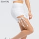 thumbnail image 2 of Falda pantalón atlética para mujer Faldas de tenis Falda pantalón de golf Falda casual para correr con correa de entrenamiento - Blanco, 2 of 6