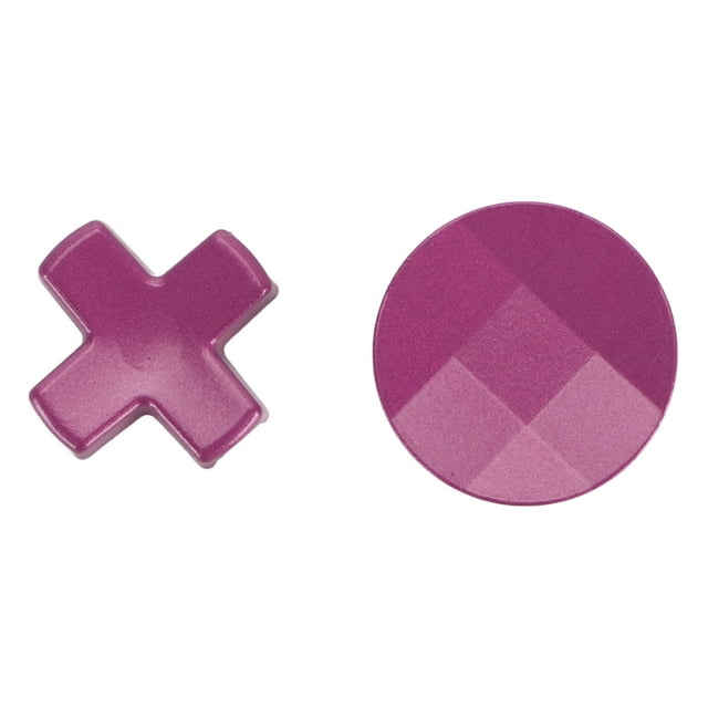 Controlador D Pads Reemplazo Botón direccional Metal Facetado Estándar D Pad para Xbox One Elite Elite Series 2 Púrpura