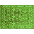 thumbnail image 1 of Ahgly Company Indoor Rectangle Oriental Green Traditional Area Rugs, 7' x 9', 1 of 4