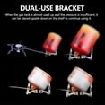 thumbnail image 1 of Stainless Steel Folding Triangular Stable Bracket Outdoor Camping Gas Tank Support Portable Holder Stainless Steel Folding Triangular Stable Bracket Outdoor Camping Gas Tank Support Portable Holder, 1 of 6