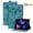 Blue, variant on Allytechgroup Flip Case for Apple iPad (A16) 11th Gen 11" 2025/ iPad 10th Gen 10.9" 2022, Stylish Blossom PU Leather Auto Sleep Wake Protective Pencil Holder Shockproof Case for iPad 11/ iPad 10,Blue