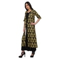 thumbnail image 2 of Moomaya 3 Piece Crop Top Palazzo With Shrug Set Women Ethnic Wear Indian Outfit, 2 of 4