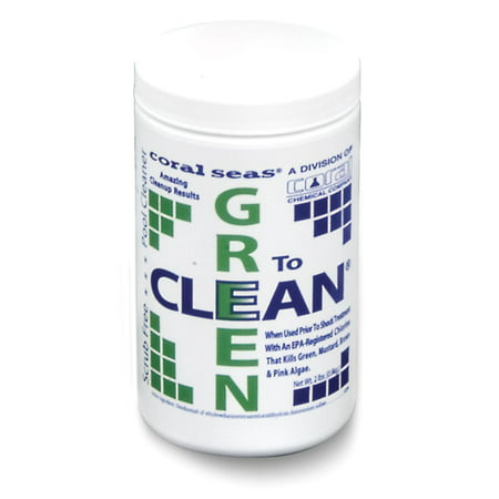 CS-1060 Green to Clean Pool Cleaning Supplies, Coral seas green used to clean is a chemical breakthrough that fast acting product dissolves.., By Coral (Best Way To Gain Weight Fast For Men)