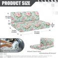 thumbnail image 7 of Uorisanigo RV Dinette Cushion Covers Stretch Pink Roses Sofa Seat Cover Furniture Protectors for RV Camper - Portable Camper Accessories for Inside Sofa Protection, 7 of 7