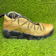 thumbnail image 1 of Ni-k-e Air More Money Mens Size 9.5 Metallic Gold Black Athletic Shoes Sneakers, 1 of 6
