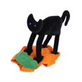 thumbnail image 2 of Disfraz de Halloween para mascotas, ropa ajustable suave y transpirable para perros con gato negro para fiesta de cosplay diaria, 2 of 8