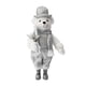 thumbnail image 1 of Figura Decoración Oso Polar Muñeco De Pie 51 cm Plateado, 1 of 6