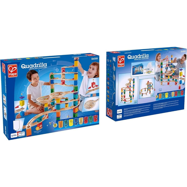 Free Shipping! Hape Quadrilla Wooden Marble Run Construction Free Shipping! Hape Quadrilla Wooden Marble Run Construction