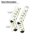 thumbnail image 5 of Balery Orange Green Avocado Fun Novelty Socks Men'S Women'S Crew Socks Funny Crazy Novelty Socks Quirky And Cool Socks, 5 of 9