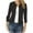 Black, variant on qILAKOG Blazer Jackets for Women Casual Lapel Lightweight Blazer Open Front 3/4 Sleeve Jacket Suits Work Office Daily Jackets Womens Cardigan Women's Suit