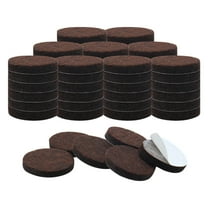 60 Pack Felt Furniture Pads Round 3/4" Floor Protector for Chair Legs Feet