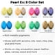 thumbnail image 2 of Set de pigmentos en polvo Jacquard Pearl Ex 8 colores, tarros de 15 ml, 2 of 7
