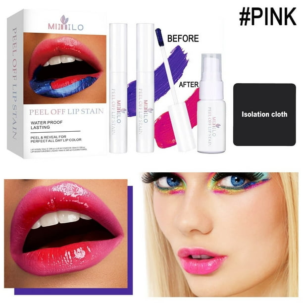 Sehao Lipstick Transfer Proof Peel Off Lip Stain Cosmetic Lipstick