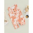 thumbnail image 3 of Qiylii Baby Boy Sleeveless Romper Newborn 0 3 6 9 12 Months Jumpsuit Summer Clothes ,0-12 Months, 3 of 8