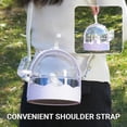 thumbnail image 4 of Portable Large Space For Small Birds & Hamsters Bird Travel For Parrot Small Animal Carry Cage For Hamsters Lightweight PS Travel Cage With Shoulder Strap, 4 of 9