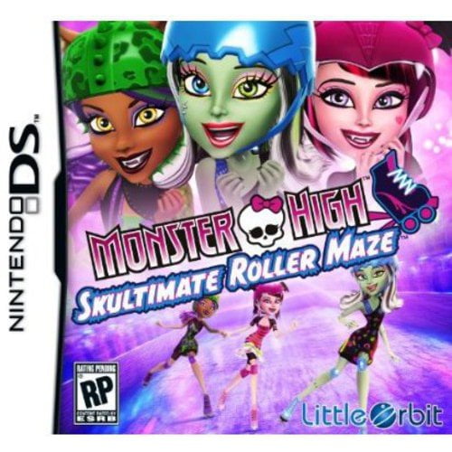 monster high roller skate game