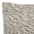 thumbnail image 3 of SAFAVIEH Kola 12" x 20" Contemporary Black/White Abstract Cotton Decorative Pillow, 3 of 6