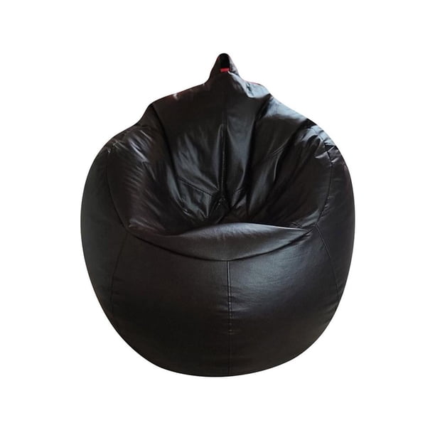 Sillón Puff Tradicional Lunics Oval Negro