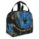 thumbnail image 2 of Easygdp Wolf Head And Dreamcatcher Bolsa Térmica Premium - Tela Oxford Impermeable, Gran Capacidad, Bolsillo Frontal, Unisex para Trabajo, Escuela, Actividades al Aire Libre y Picnics, 2 of 8
