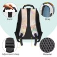 thumbnail image 3 of Yuyamidu Cute Panda Backpack and Lunch Box for Girls 6-8/8-10/10-12 Primary School Bookbag with Lunch Bag Pencil Box Bookmarks for 3rd Grade/4th Grade School Bag Lunch Tote, 5 in 1, 3 of 8