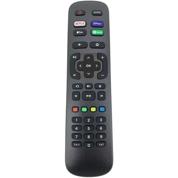 Universal Remote Control with Channel Numbers for All Roku TV TCL/Hisense/Sharp/Philips/Onn/Element/Westinghouse (NOT for Roku Stick or Box)