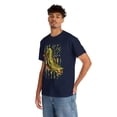 thumbnail image 3 of Musky Fishing Camouflage American Flag Muskie Unisex Cotton Tee, 3 of 4