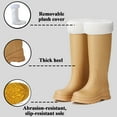 thumbnail image 4 of AUXDIQ Wellington Boots Women Mid-calf Wellies Waterproof Rain Boots Outdoor Garden Shoes, 4 of 6