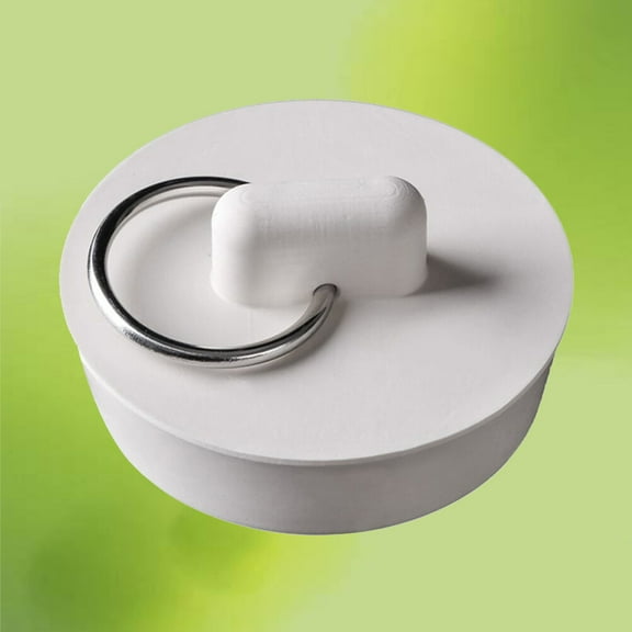 WHAMVOX 6pcs Rubber Sink Drain Stoppers Plugs Sink Stoppers with Hanging Ring for Basin Laundry Bathtub Kitchen Bathroom