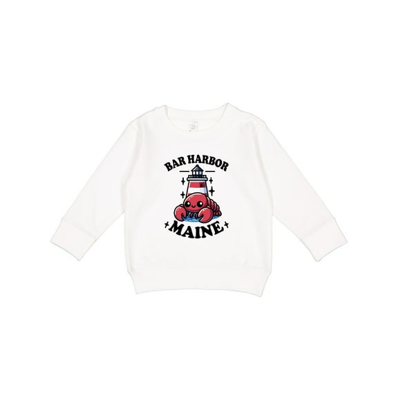Inktastic Bar Harbor Maine Lobster Toddler Sweatshirt