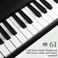 thumbnail image 4 of LINJH 61Key Folding Piano Semi-Weighted Standard Keyboards Digital Piano,Bluetooth,Bag, 4 of 7