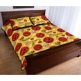 thumbnail image 3 of Juego de cama nórdico con textura de pizza, 3 of 5