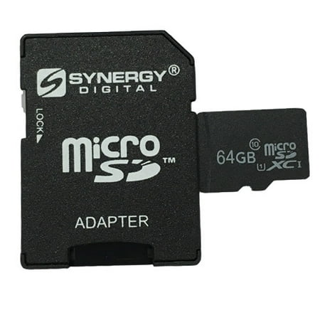 Nokia Lumia 521 Cell Phone Memory Card 64GB microSDXC Class 10 Extreme Memory Card with SD