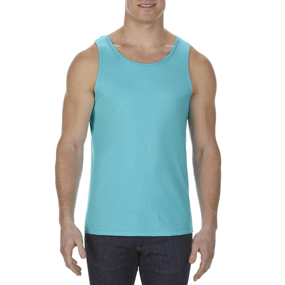 Alstyle AL5307 Adult 4.3 oz., Ringspun Cotton Tank Top - Pacific Blue - Medium