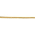 thumbnail image 3 of Real 14kt Yellow Gold 3mm Semi-Solid Franco Chain; 20 inch; Lobster (Fancy) Clasp; for Adults and Teens; for Women and Men, 3 of 5