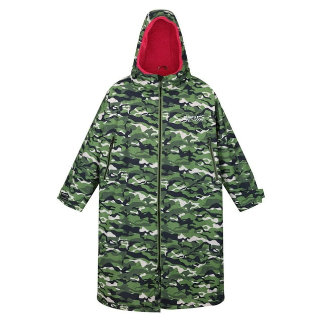 Regatta Adult Camouflage Oversized Changing Robe
