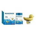 thumbnail image 2 of Qocolhg Flotteur de Chlore, Distributeur de Chlore Flottant en Forme de Canard, Distributeur de Désinfection Réutilisable pour Grandes et Petites Piscines, Bain à Remous, Spa Animal Jaune avec 10 Comprimés de Nettoyage pour Piscine, 2 of 9