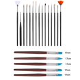 thumbnail image 4 of 43pcs/set Racleur en Plastique Argile Manucure Silicone Point Perceuse Indentation Stylo, 4 of 5