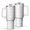 White-4, variant on Modern 40oz Tumbler– Stainless Steel Insulated Tumbler with Handle and Straw, Large Capacity Travel Cup for Hot & Cold Drinks