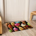 thumbnail image 6 of Ice Cream Kitchen Rugs Indoor Rug Door Mats - Polyester, Non-Slip, Machine Washable, 6 of 6