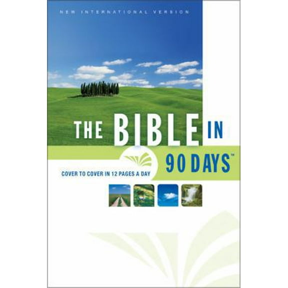 Pre-Owned The Bible in 90 Days: Cover to Cover in 12 Pages a Day (New International Version) (Hardcover) 031093351X 9780310933519