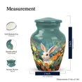 thumbnail image 2 of Colorful Flowers Rabbit Urn For Ashes For Women - Funeral Urns For Human Ashes Adult - Adult Urns For Human Ashes Men - Small Urns For Human Ashes - Burial Urns For Ashes (Size -3inch,1pcs), 2 of 5